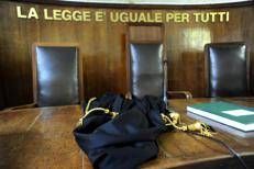 Un'aula di tribunale - FOTOGRAMMA