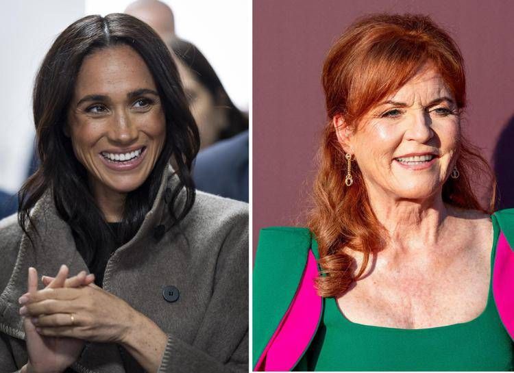 Meghan Markle e Sarah Ferguson - Fotogramma /Ipa