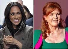 Meghan Markle e Sarah Ferguson - Fotogramma /Ipa