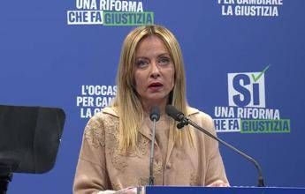 Referendum, Meloni: "Nessuno ha in mente di liberarsi della magistratura, riforma traguardo epocale"