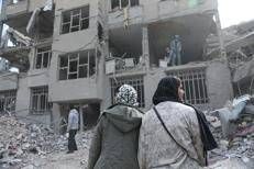 Iran, macerie a Teheran - Fotogramma Ipa