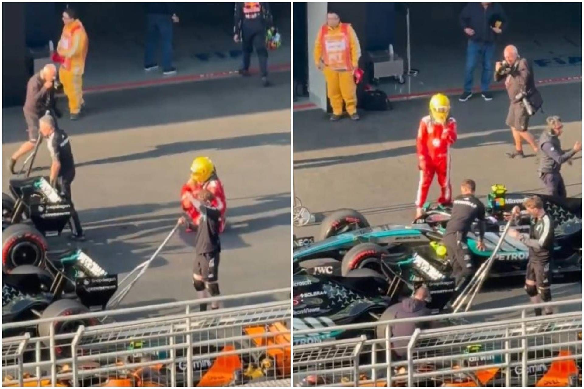 Formula 1, Hamilton 'spia' la Mercedes a Shanghai