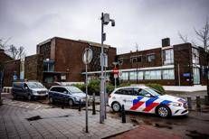 Polizia davanti alla sinagoga di Rotterdam - Afp
