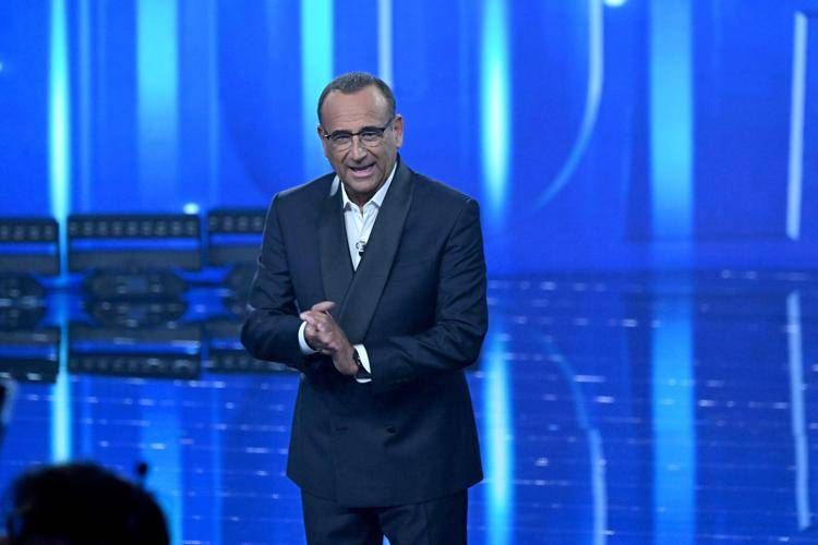 Carlo Conti a 'Sanremo top' - Ipa