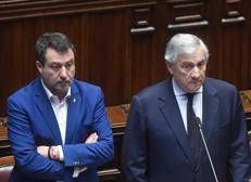 Matteo Salvini e Antonio Tajani (Ipa)