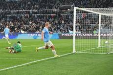 Il gol di Isaksen - (Fotogramma)