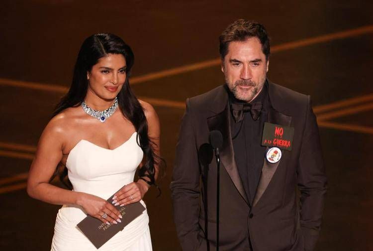 Priyanka Chopra e Javier Bardem - Afp