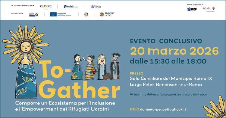 Ripartire dopo la guerra, a Roma i risultati del percorso di integrazione di 140 rifugiate ucraine