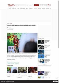 Indonesia: Spettacolo di danza tradizionale per i viaggiatori a Bandung