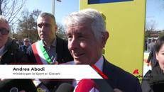 Sport: ministro Abodi, 'Illumina dà possibilità di incrementare socialità'