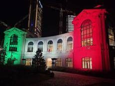 Ffm, sede illuminata con il tricolore per la Giornata dell'unità nazionale