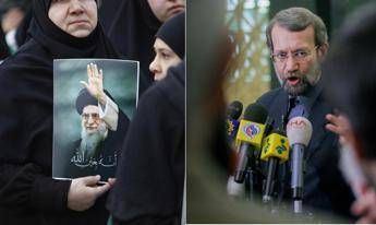 Ali Khamenei e Ali Larijani - Fotogramma /Ipa