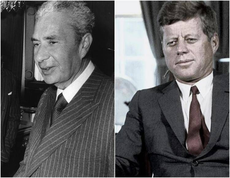 Aldo Moro e Jhon Kennedy