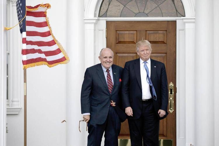 Rudy Giuliani e Donald Trump