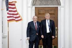Rudy Giuliani e Donald Trump