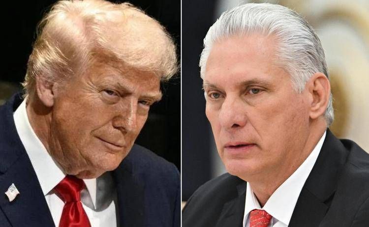 Donald Trump e Diaz Canel (Fotogramma/Ipa)