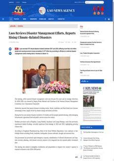 Laos: Oltre un milione di persone colpite da disastri naturali in cinque anni