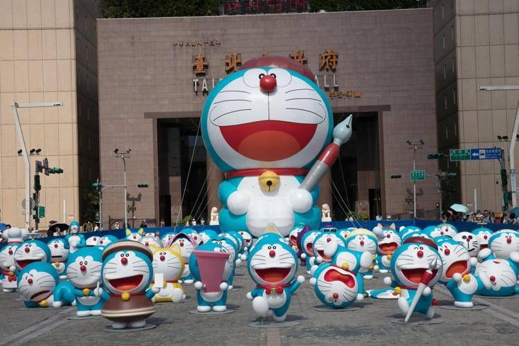 Sculture di Doraemon a Taiwan - Ipa