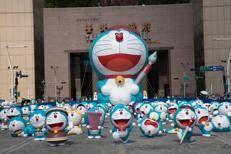 Sculture di Doraemon a Taiwan - Ipa