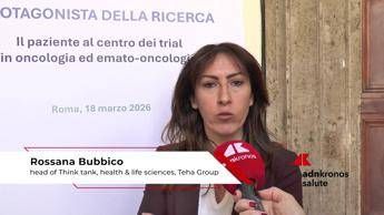Tumori, Bubbico (Teha- Ambrosetti): 'solo il 5% pazienti oncologici arruolato in trial'