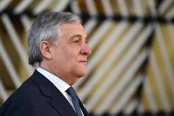 Il ministro degli Esteri Antonio Tajani (Afp)