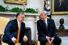 Viktor Orban e Donald Trump (Washington Post)