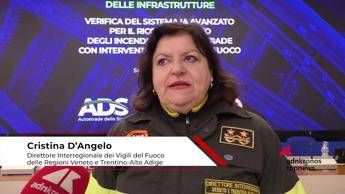 Infrastrutture: D'Angelo (Vigili del Fuoco), 'accordo con Ads crea sviluppo tecnologico per soccorso'
