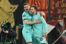 Bernardeschi esulta dopo il gol del 2-1 per i rossoblù - Fotogramma/IPA