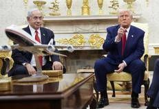 Benjamin Netanyahu e Donald Trump - Fotogramma /Ipa
