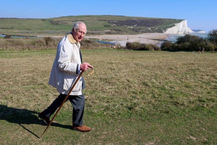 Re Carlo inaugura il 'King Charles III England Coast Path' - Afp