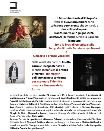 Al Munaf mostra di Lisetta Carmi e Jacopo Benassi