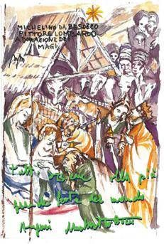 Bossi: a Natale l'ultima card con l'acquerello per gli auguri, una tradizione durata 30 anni