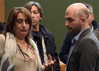 Rosaria Capacchione e Roberto Saviano (Fotogramma/Ipa)