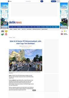 Indonesia: Muhammadiyah celebrates Eid al-Fitr with traffic diversions in Jakarta.