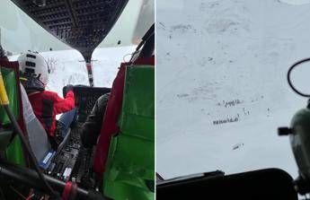 Le immagini del Soccorso Alpino