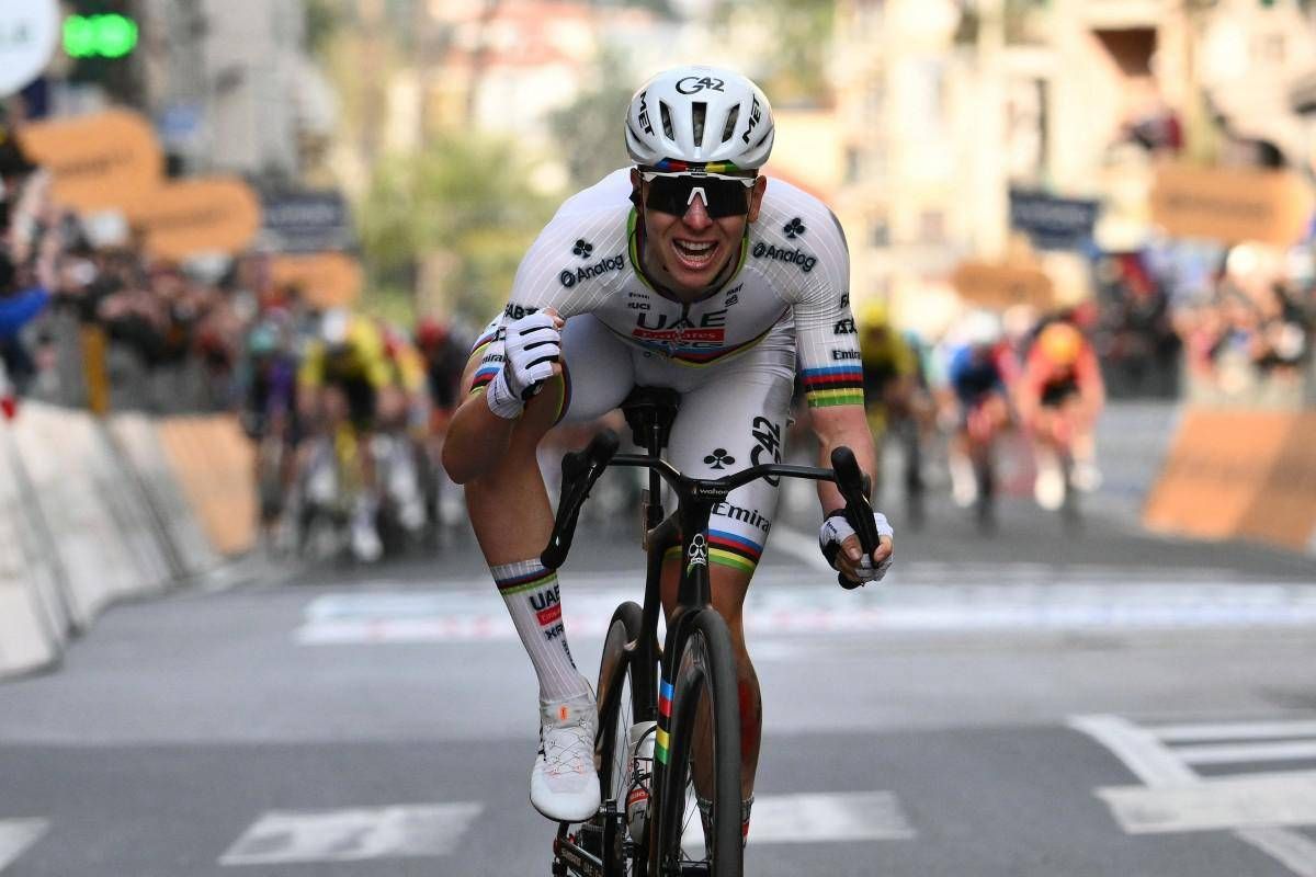 Milano-Sanremo, trionfa Pogacar: primo successo nella Classicissima