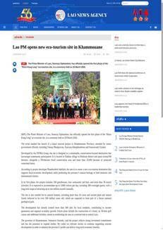 Laos: Khun Kong Leng Ecotourism Site Opens to Promote Local Development