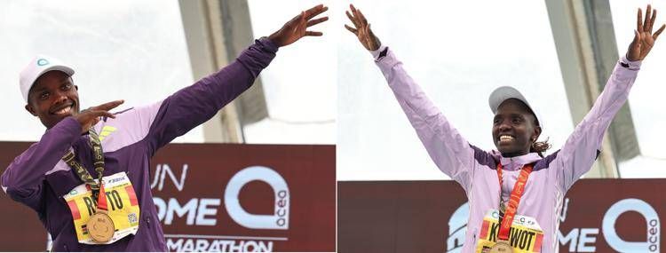 Asbel Rutto e Pascaline Kibiwot (Ipa)