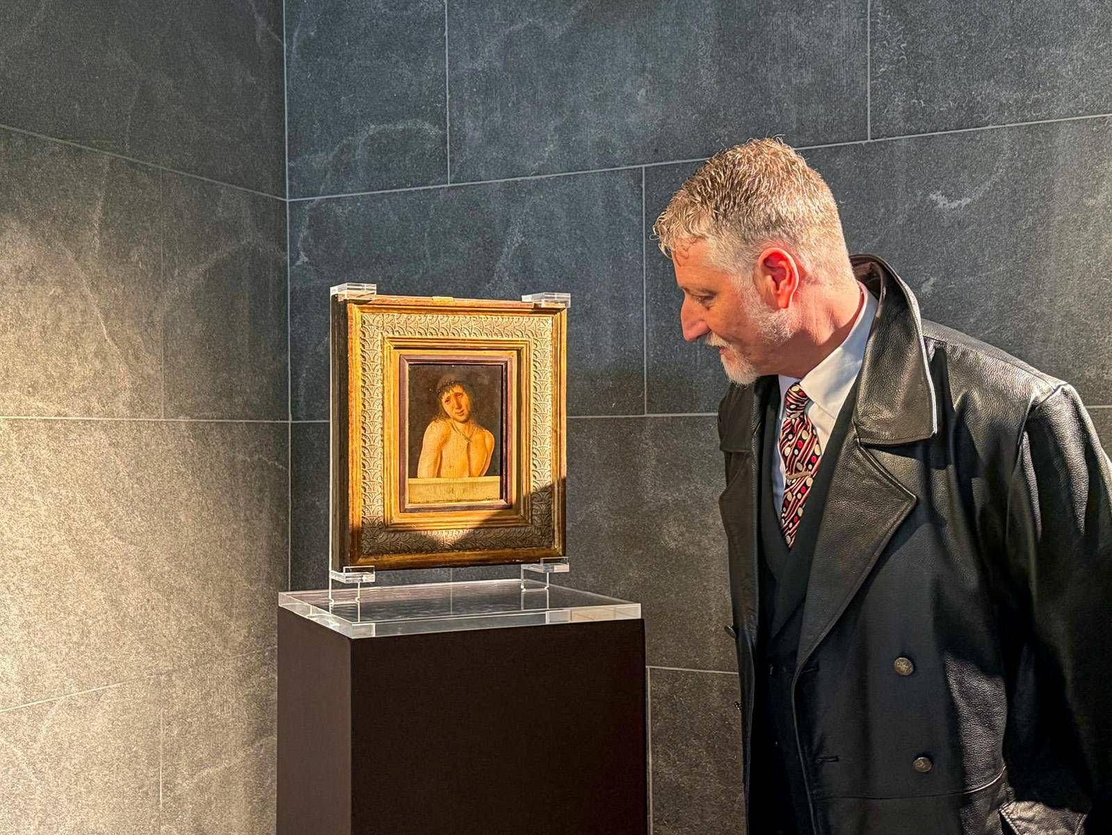 Giuli a New York recupera l'Ecce Homo di Antonello da Messina e inaugura la mostra su Raffaello