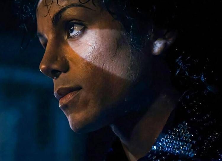 Jaafar Jackson in una scena di 'Michael' - Ipa