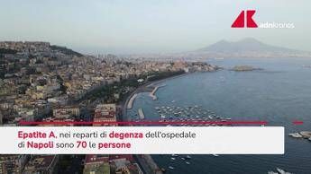 Epatite A, crescono i ricoveri a Napoli: nuovi casi anche nel Lazio