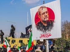 Iran, funerali di Ali Larijani a Teheran - Fotogramma /Ipa