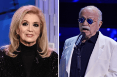 Iva Zanicchi e Gino Paoli - fotogramma/ipa