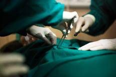 Una sala operatoria (Foto )