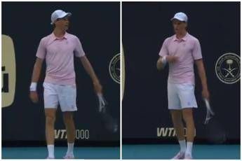 La reazione di Sinner - X