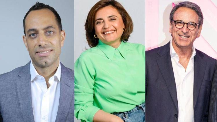 da sinistra: David Davoli, Maria Grazia Saccà e Massimo Veneziano