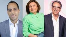 da sinistra: David Davoli, Maria Grazia Saccà e Massimo Veneziano