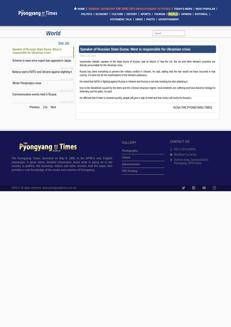 North Korea: Russia blames the West for the Ukrainian crisis, Volodin points the finger at the US and UK.