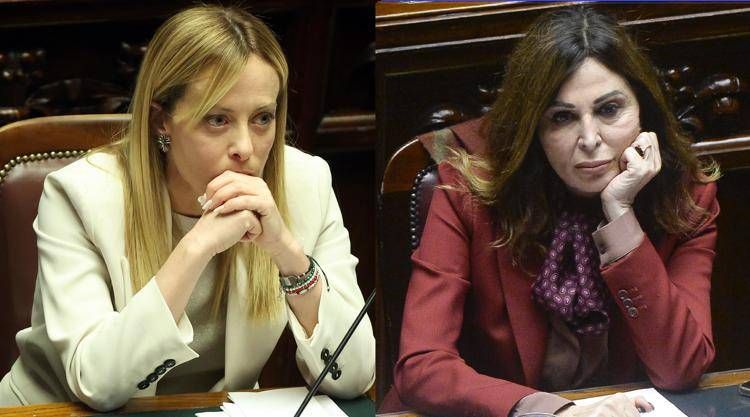 Giorgia Meloni e Daniela Santanchè (Ipa)