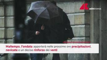 Ondata di maltempo sull'Italia, pioggia e neve: le previsioni